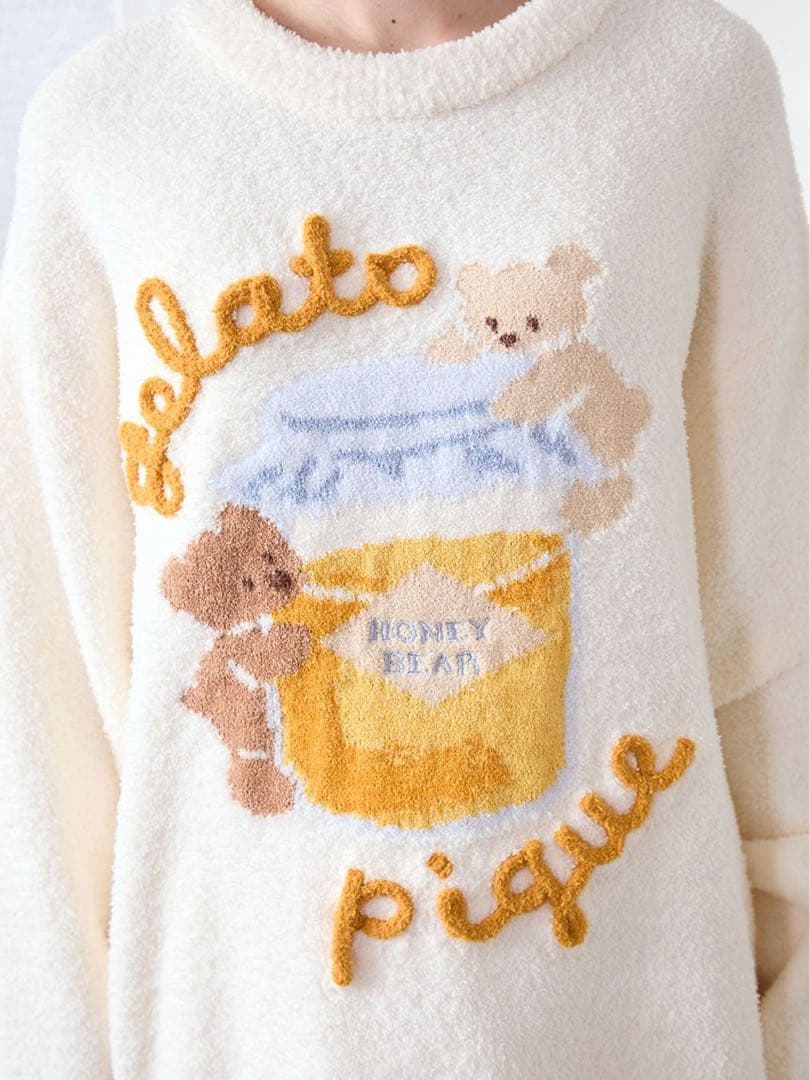 はちみつベア セットアップ 新品未使用 ジェラートピケ