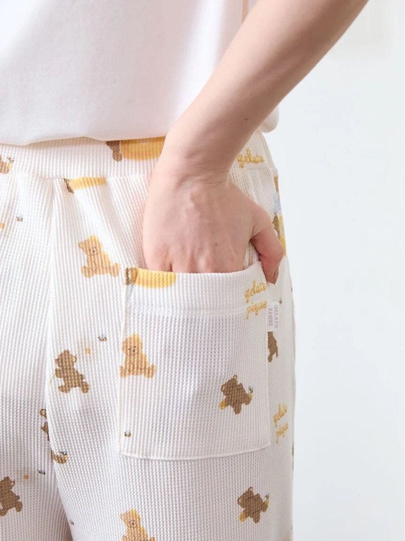 はちみつベア セットアップ 新品未使用 ジェラートピケ