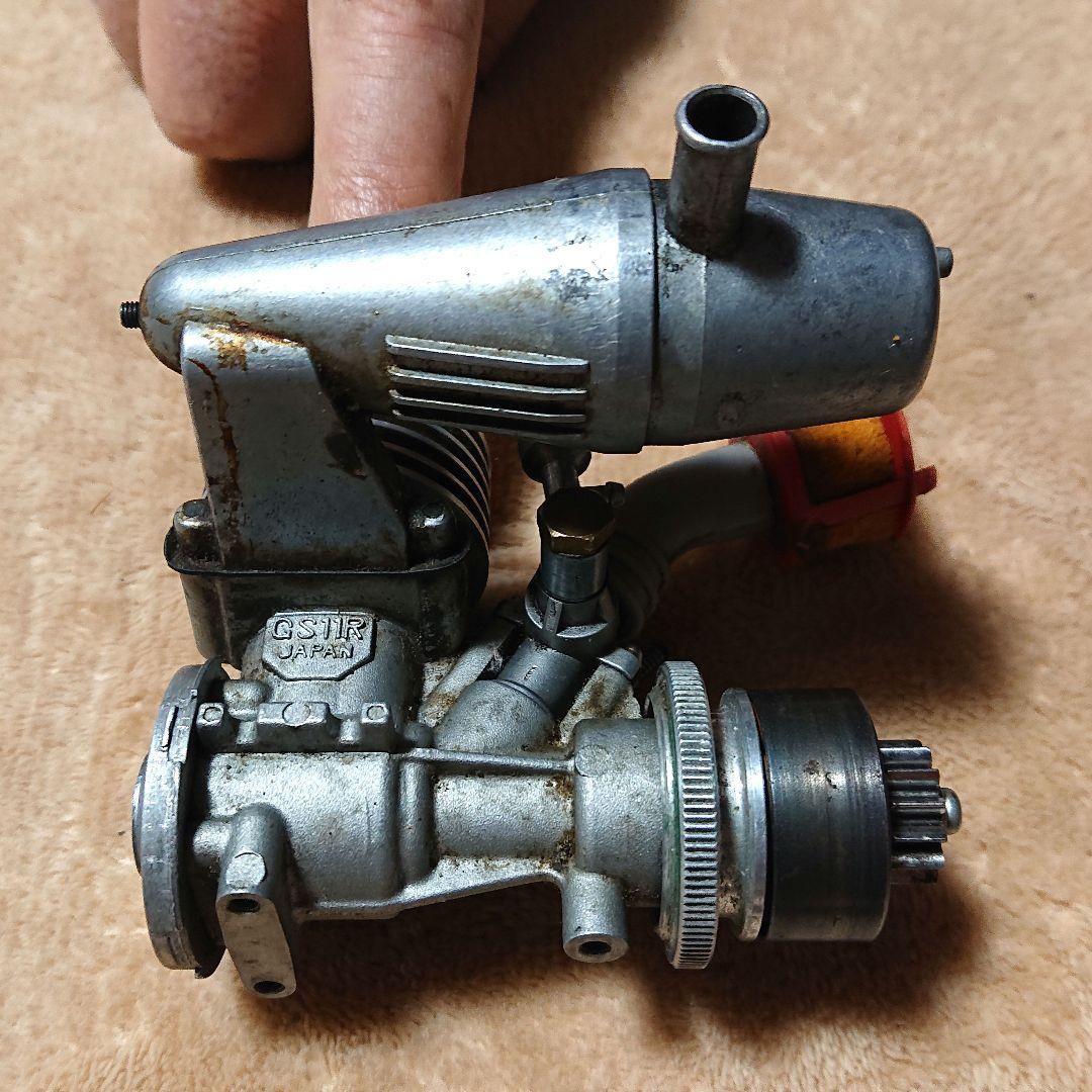 ラジコン エンジンカー 1/10 スカイライン 予備エンジン付き