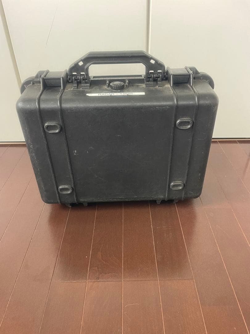 Pelican 1500 ケース ブラック 米軍放出品 フォーム無し M202