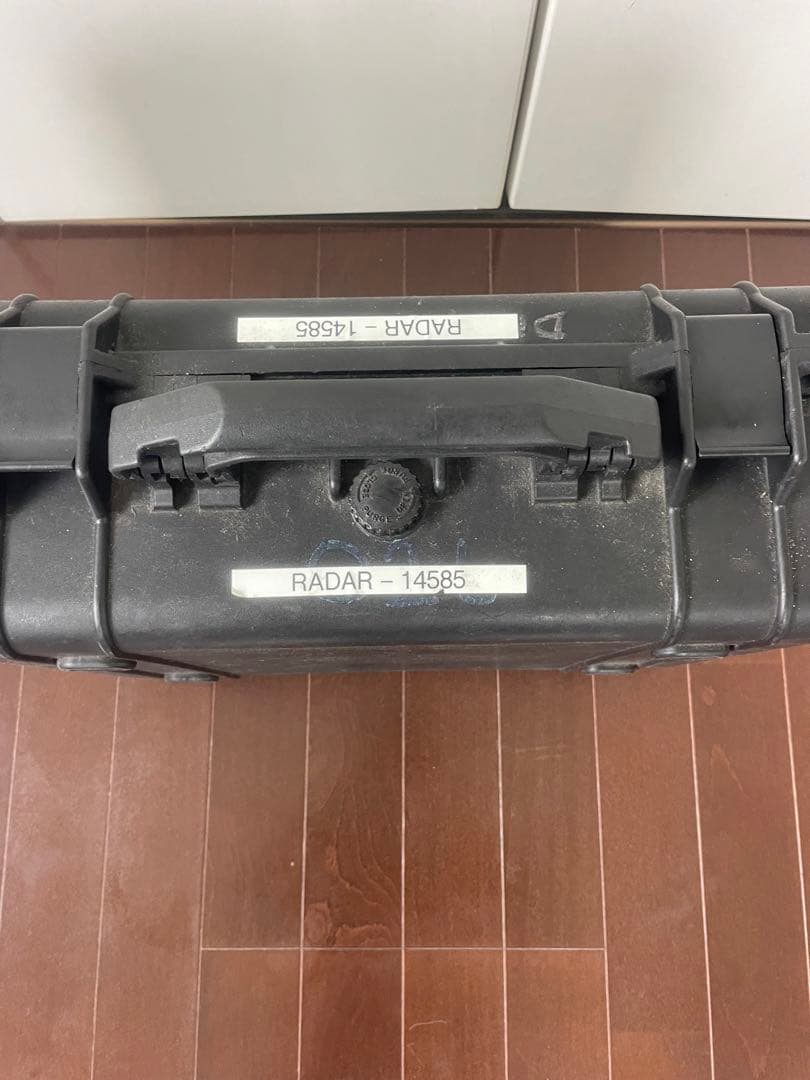 Pelican 1500 ケース ブラック 米軍放出品 フォーム無し M202