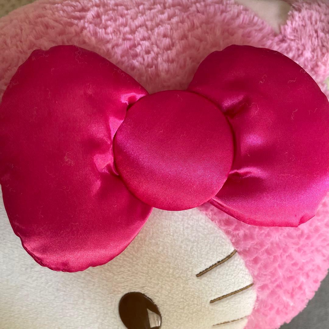 特大　キティちゃん　くま　ぬいぐるみ ピンク　リボン　平成