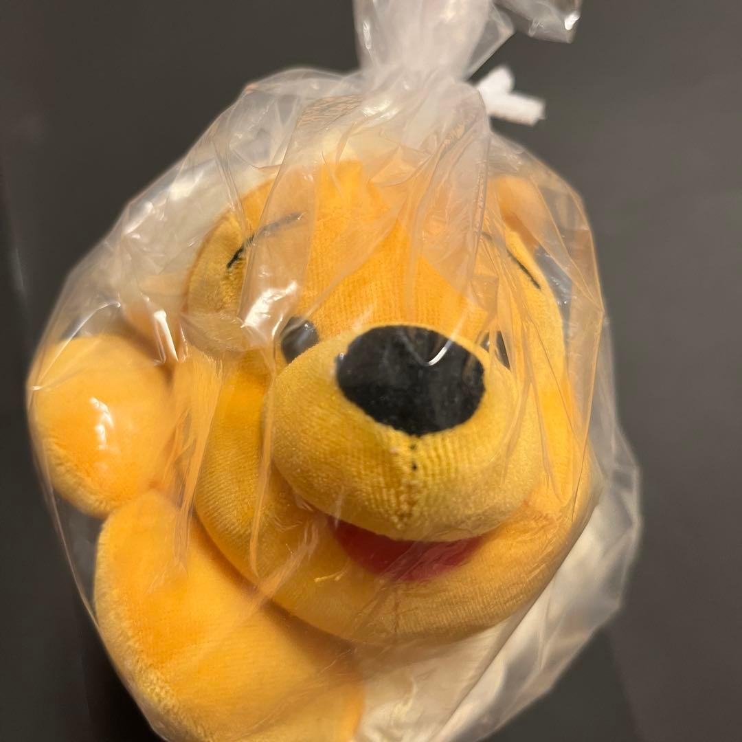 【クリーニング済】　Disney くまのプーさん　おやすみプーさん　ぬいぐるみ