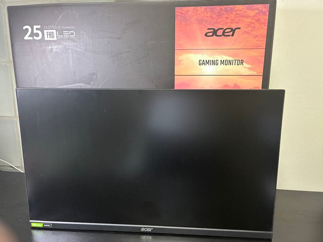 Acer NitroXV253QXbmiiprzx 24.5インチ240Hz