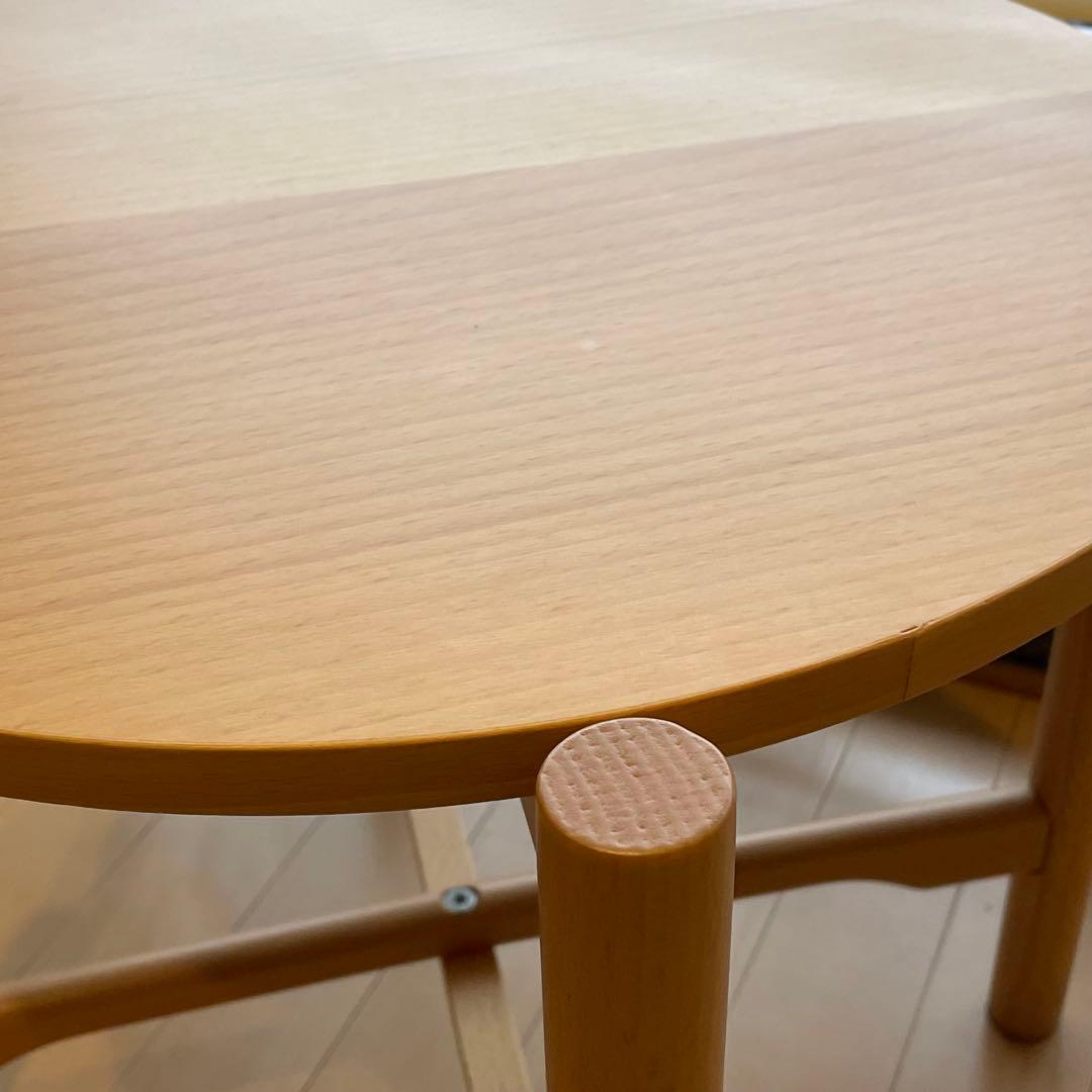 【美品】MUJI 無印良品 サイドテーブル 丸テーブル 廃番