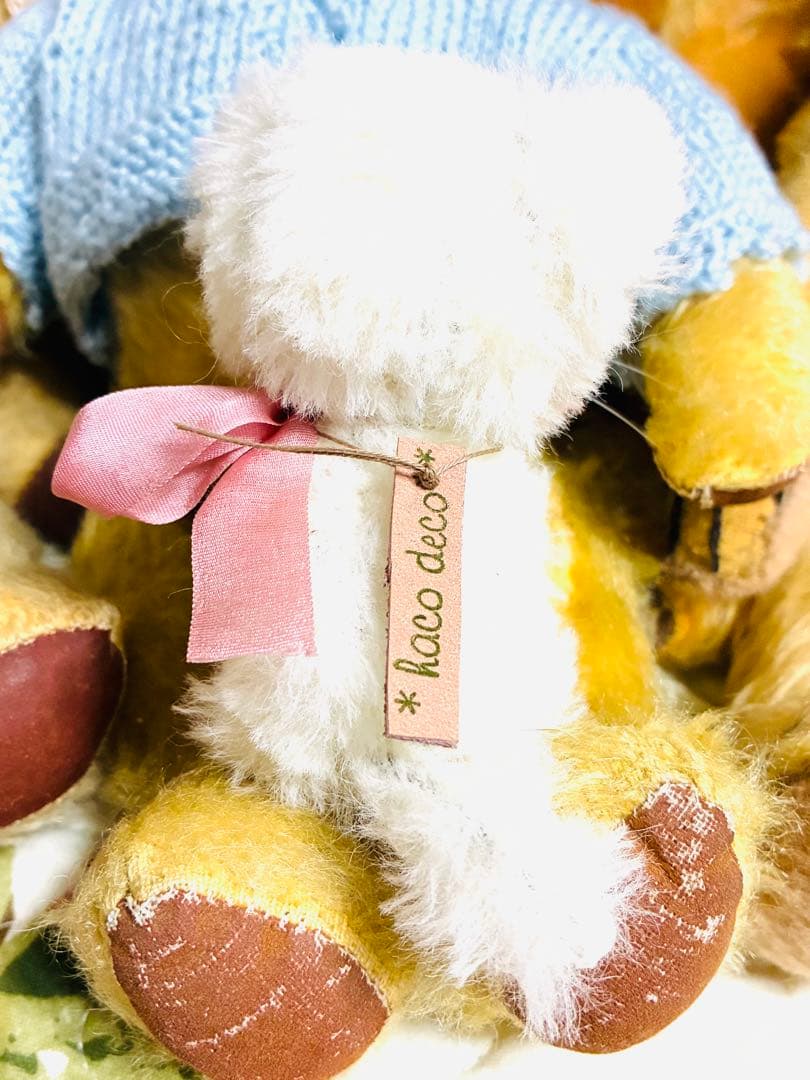 haco deco様 白い子猫 ぬいぐるみ