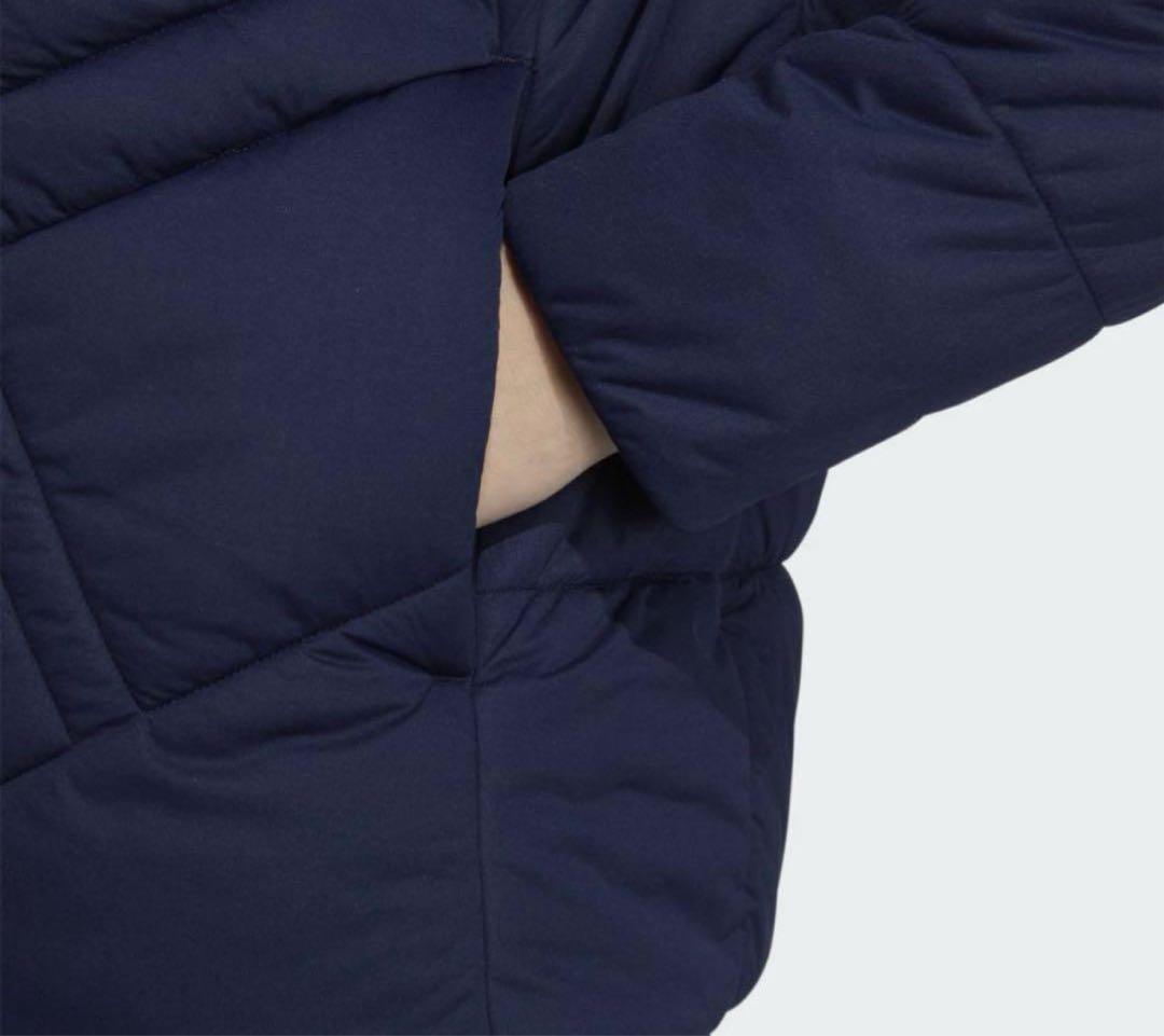 ビッグアディダスロゴ 保温中わた長袖フルジップジャケットスカート セットアップ