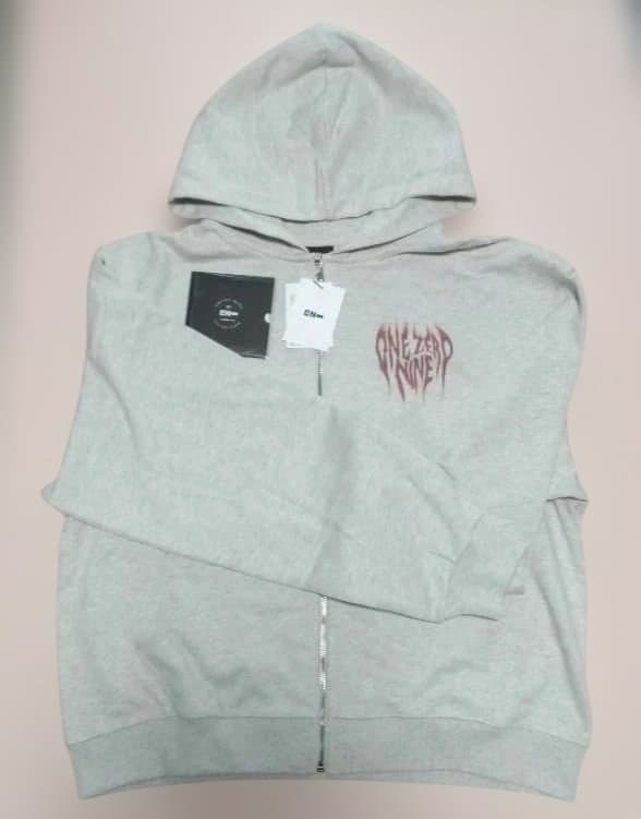 ENHYPENソンフン　ジップアップパーカー　Lサイズ　アイボリー