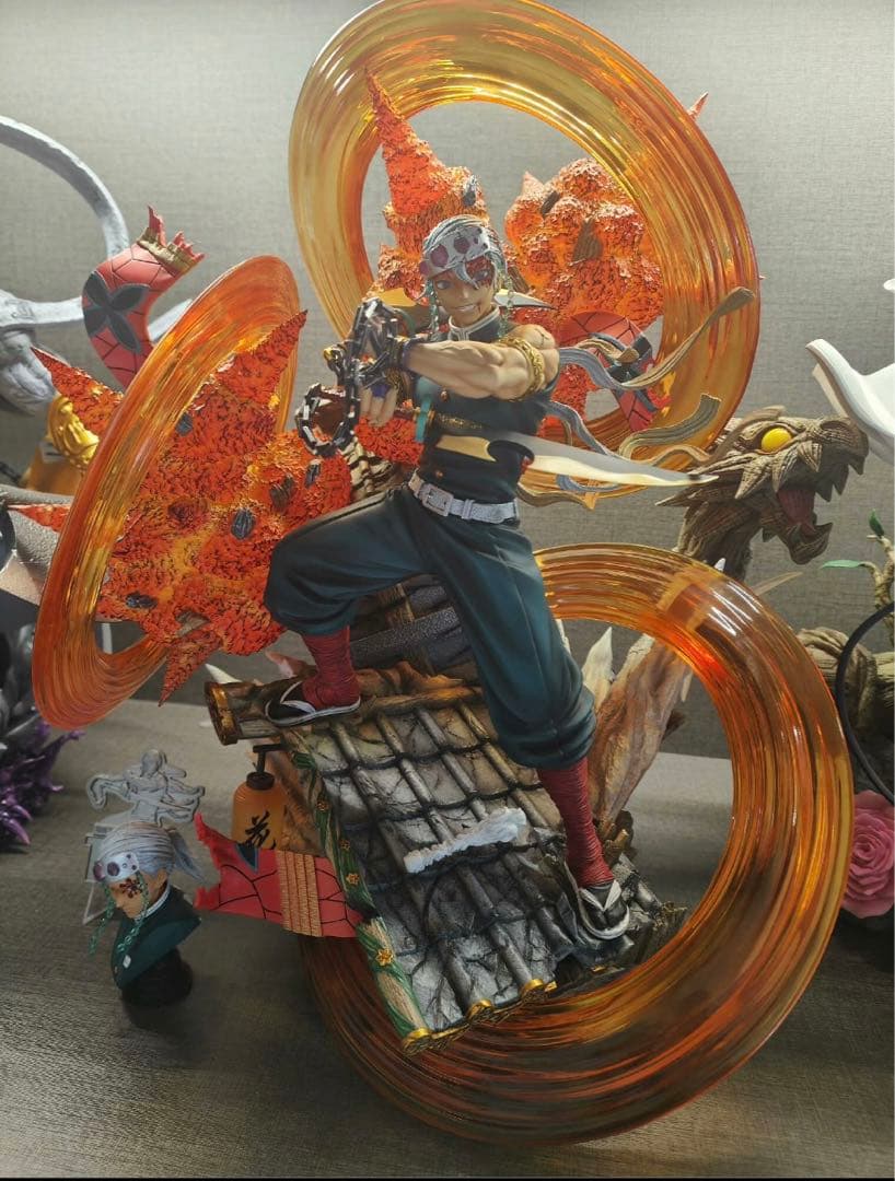 鬼滅の刃　フィギュア　ガレージキット　宇髄 天元  TNT