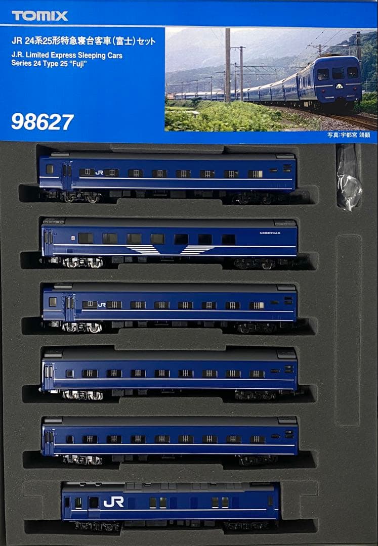 TOMIX 98627 JR 24系25形特急寝台客車（富士）セット