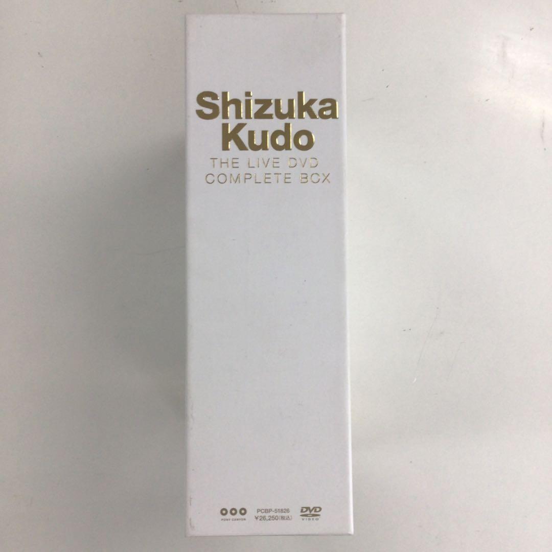 工藤静香 THE LIVE DVD COMPLETE BOX【動作確認済み】