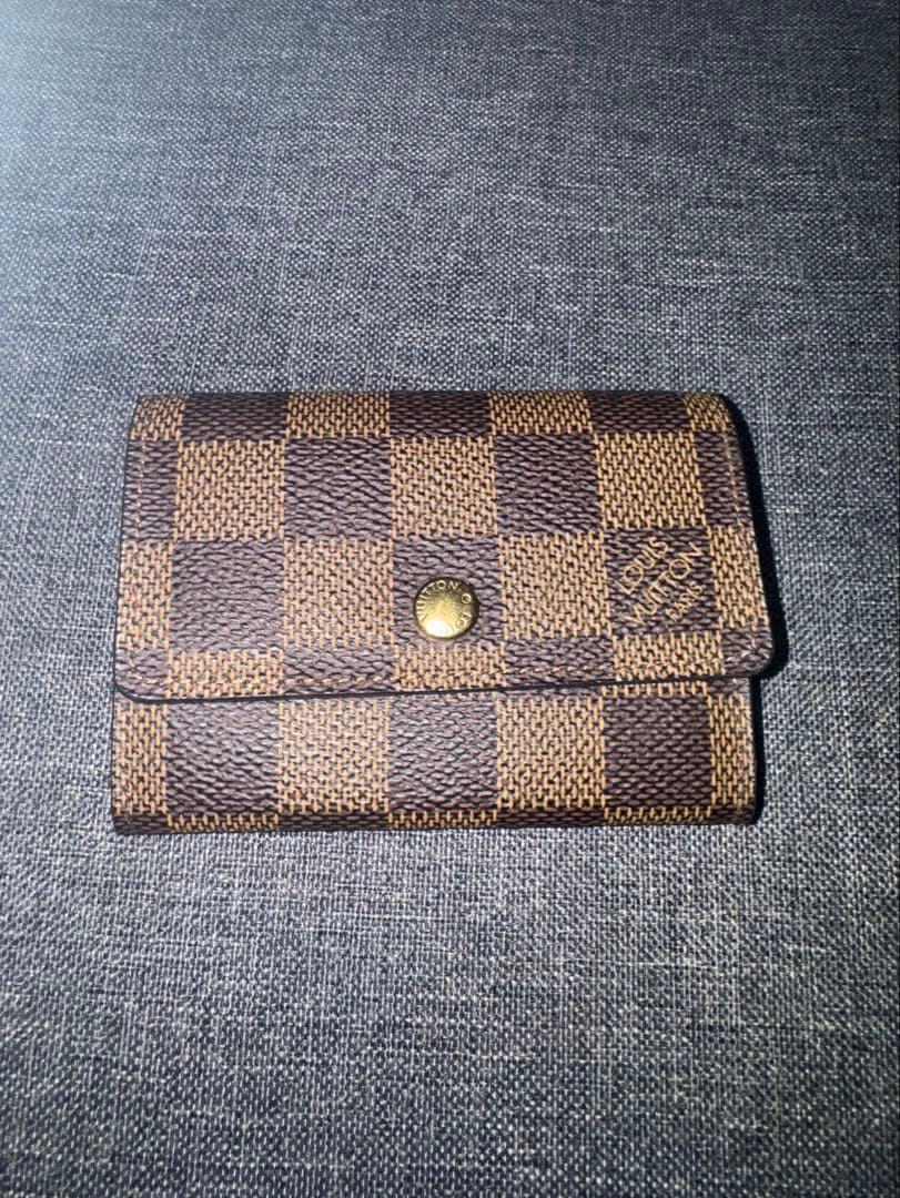 美品 ルイヴィトン ダミエ ポルトモネプラ ケース 小銭入れ
