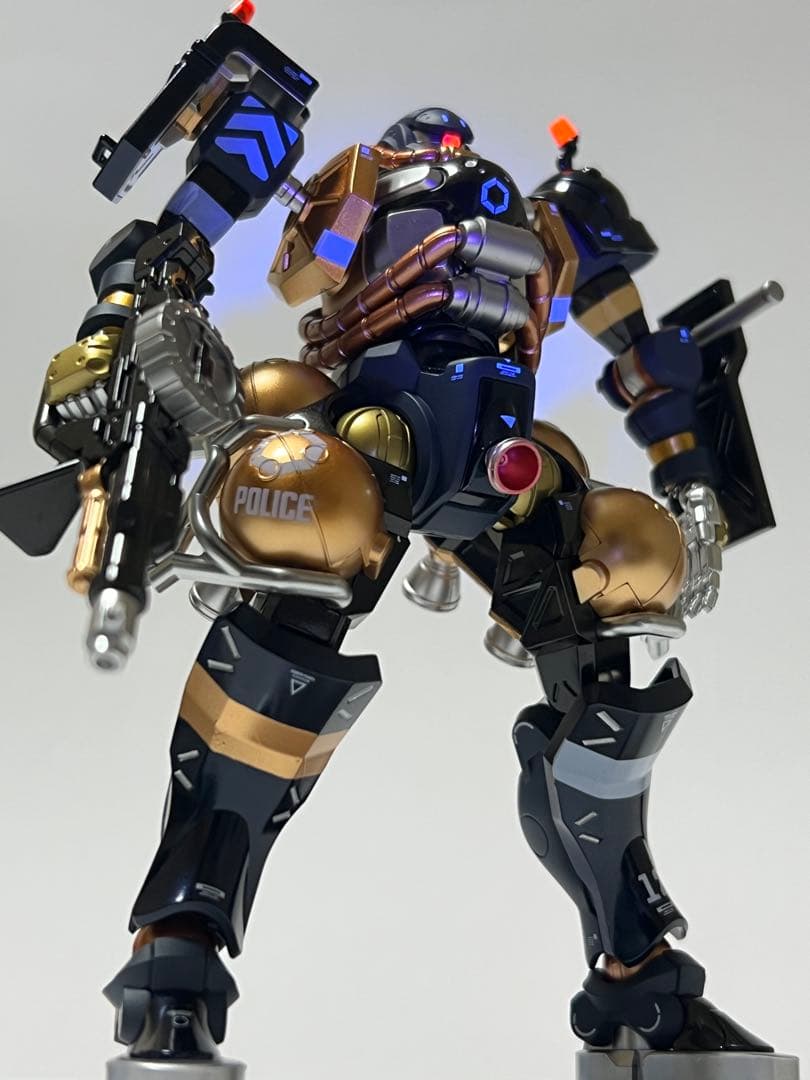 ガンプラ HG 1/144 軍警ザク 塗装完成品