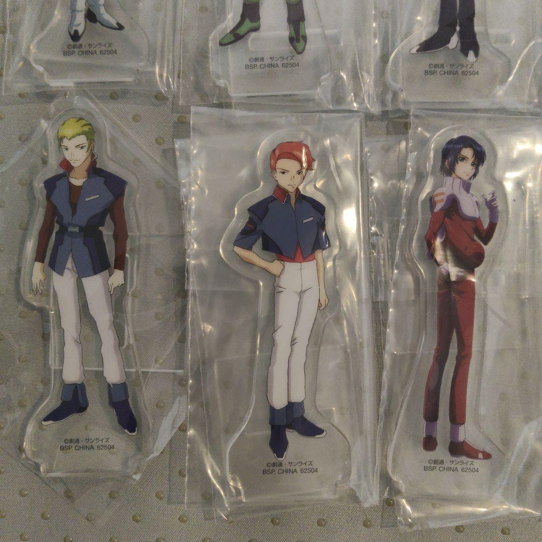 全18種セット アクリルスタンド 「一番くじ 機動戦士ガンダムSEED」 G賞