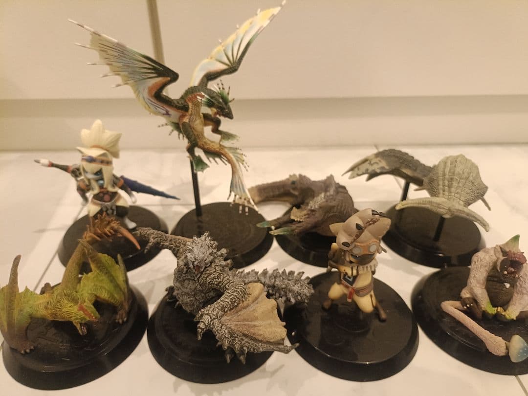 モンハン フィギュアセット 8体