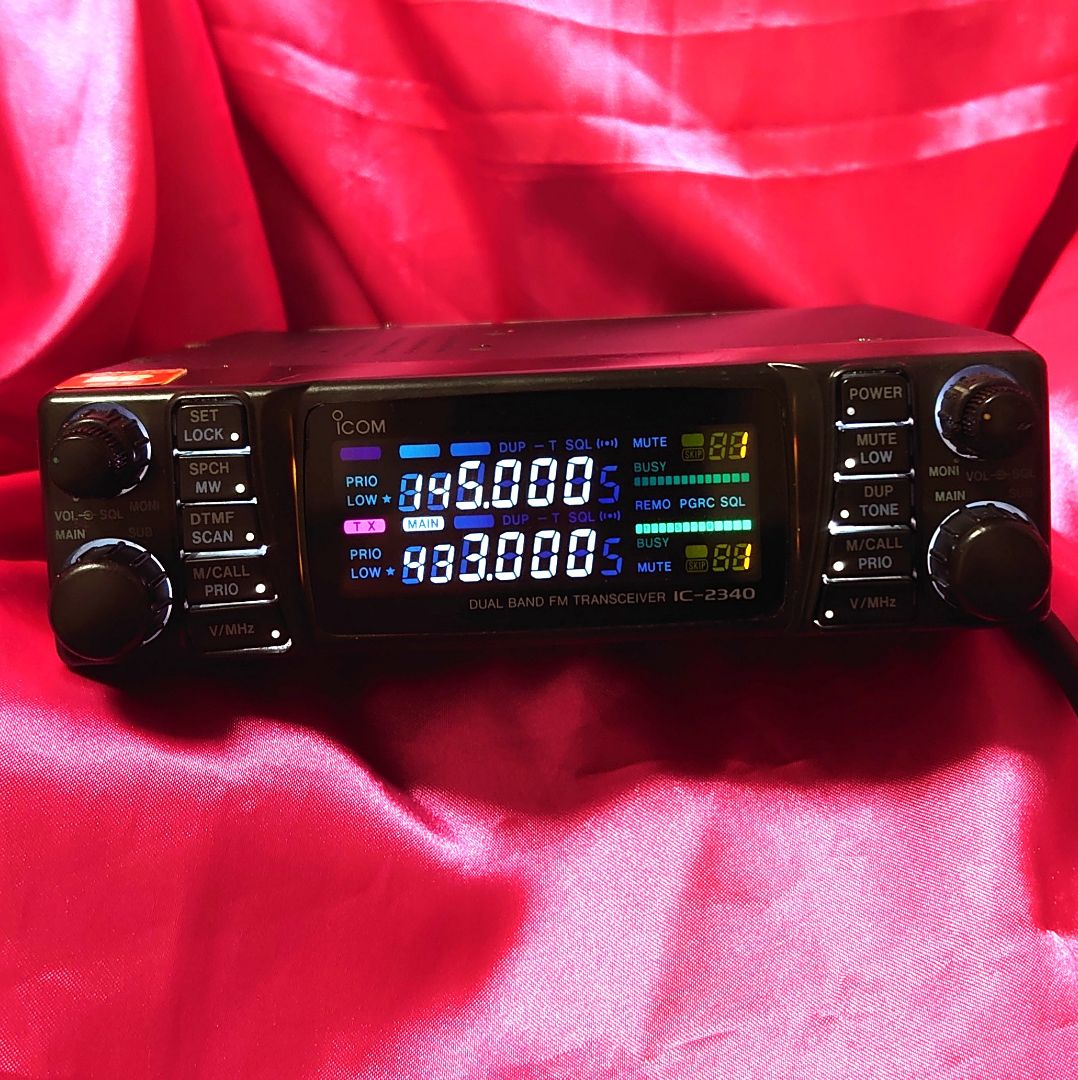 早い者勝ち‼️★ICOM IC-2340 10w機デュアルバンド★LED仕様‼️