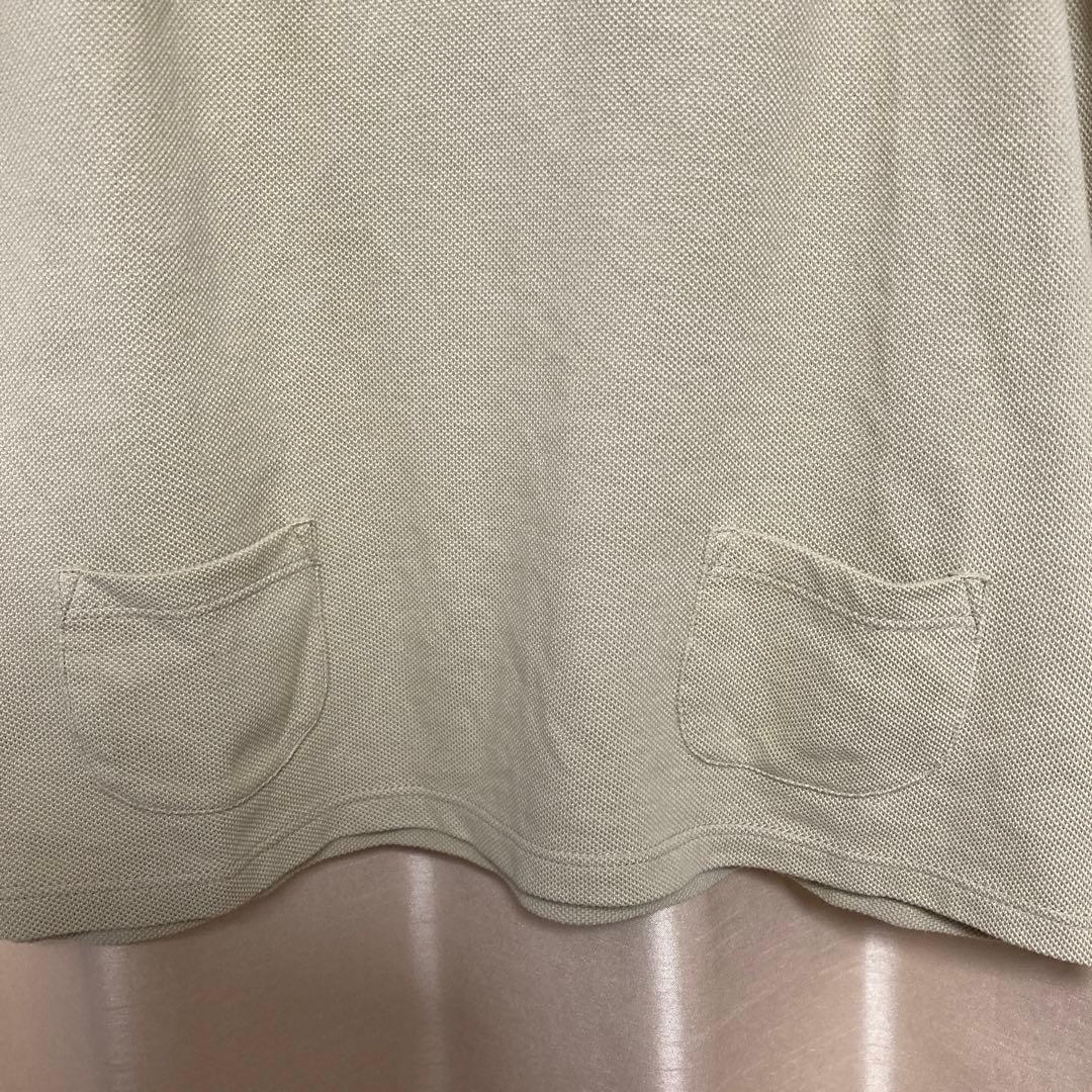 RED VALENTINO 半袖ポロシャツ ベージュ/ブラック