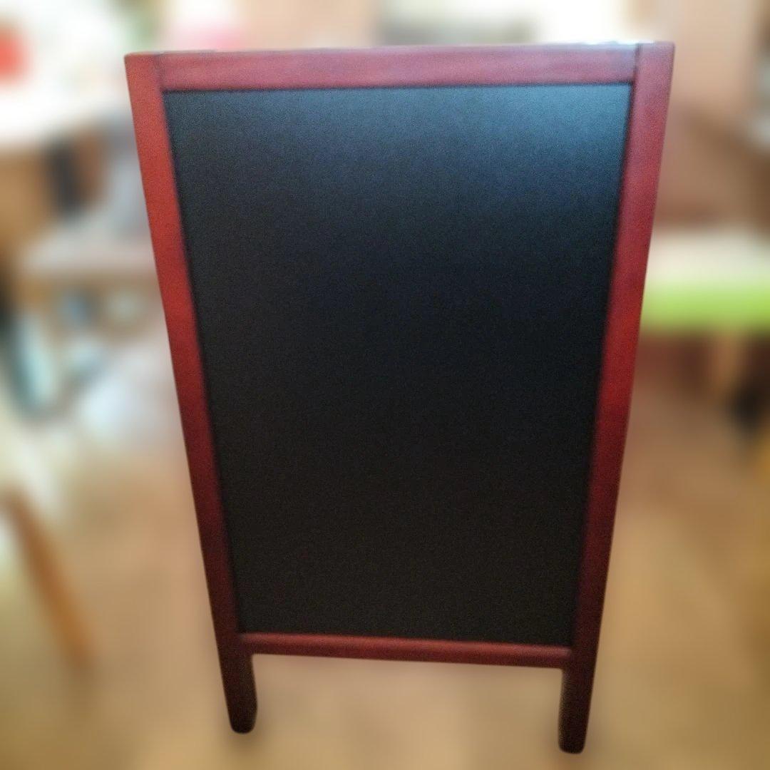 木製スタンド式黒板