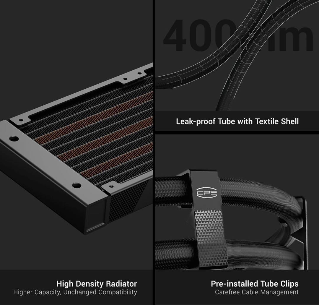 PCCOOLER「CPS DA360 Pro」ブラック