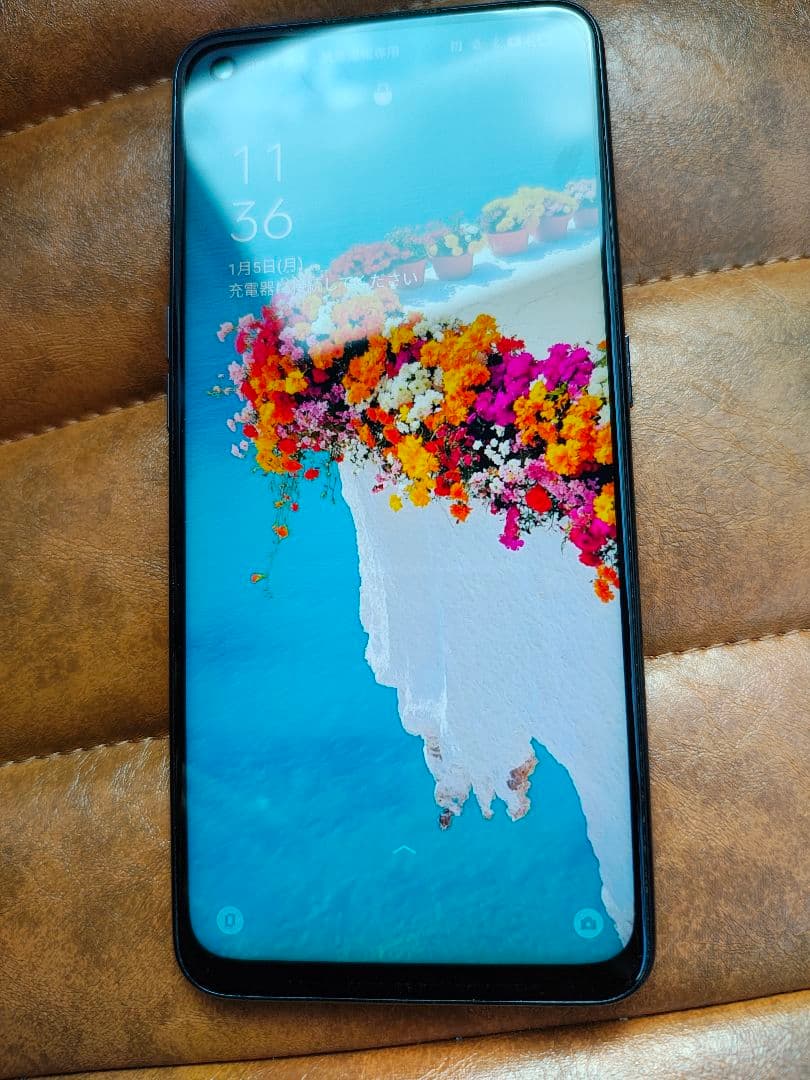 Oppo スマートフォン 本体 ブラック