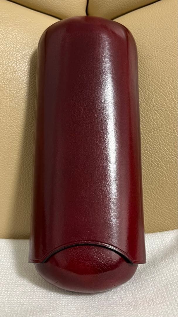 GANZO ワインレッド眼鏡・ペンケース