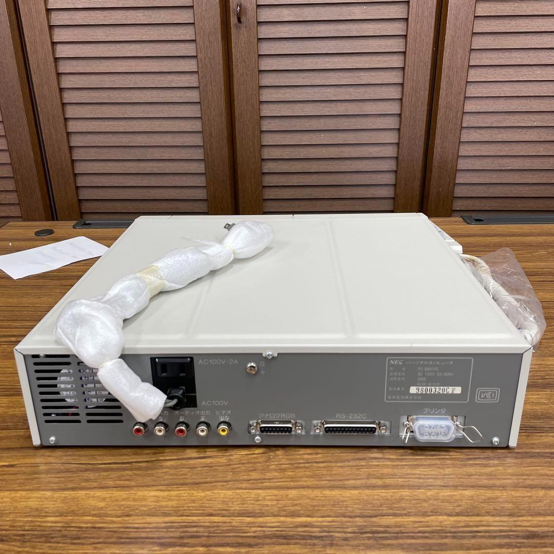 【新品・未開封】NEC PC-8801FE 本体 キーボード付き （3 / 3)