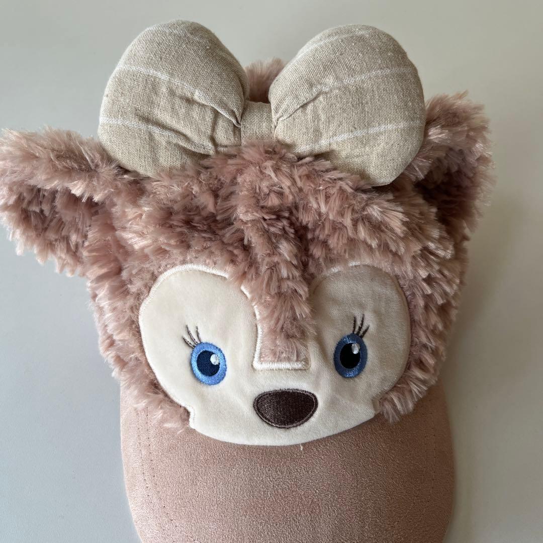 ディズニーシー　ダッフィー　シェリーメイ　キャップ　フェイス　ふわふわ　2点