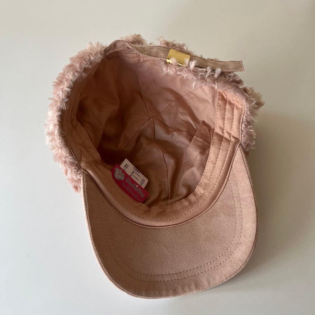 ディズニーシー　ダッフィー　シェリーメイ　キャップ　フェイス　ふわふわ　2点