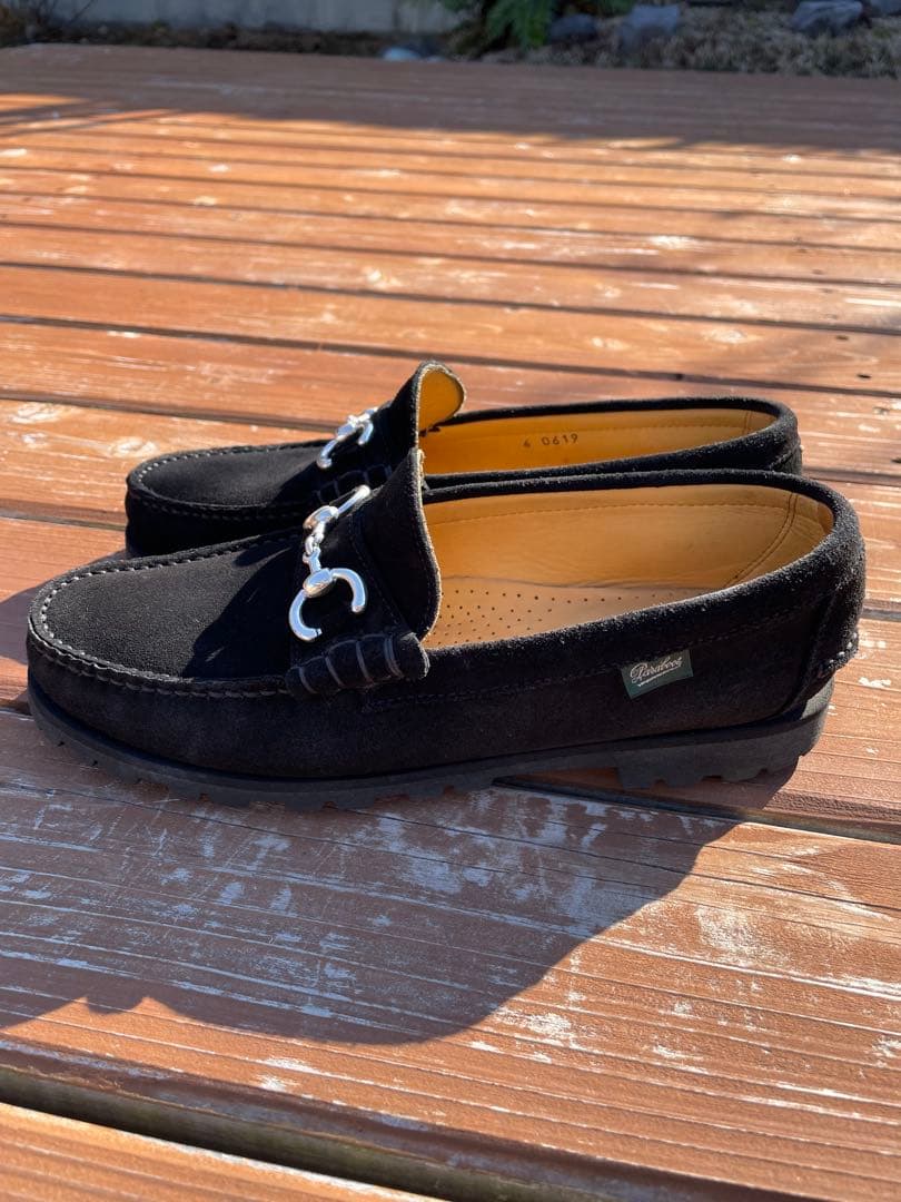 【別注】<Paraboot> スエード ビット ローファー　ユナイテッドアローズ