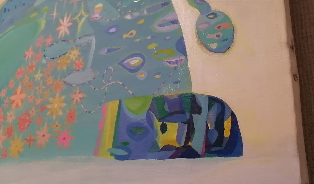 画家の卵の絵です。