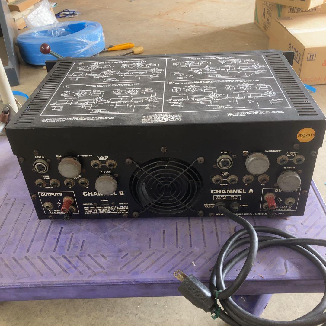 PEAVEY CS-800 ステレオパワーアンプ ピーヴィー アンプ 240W