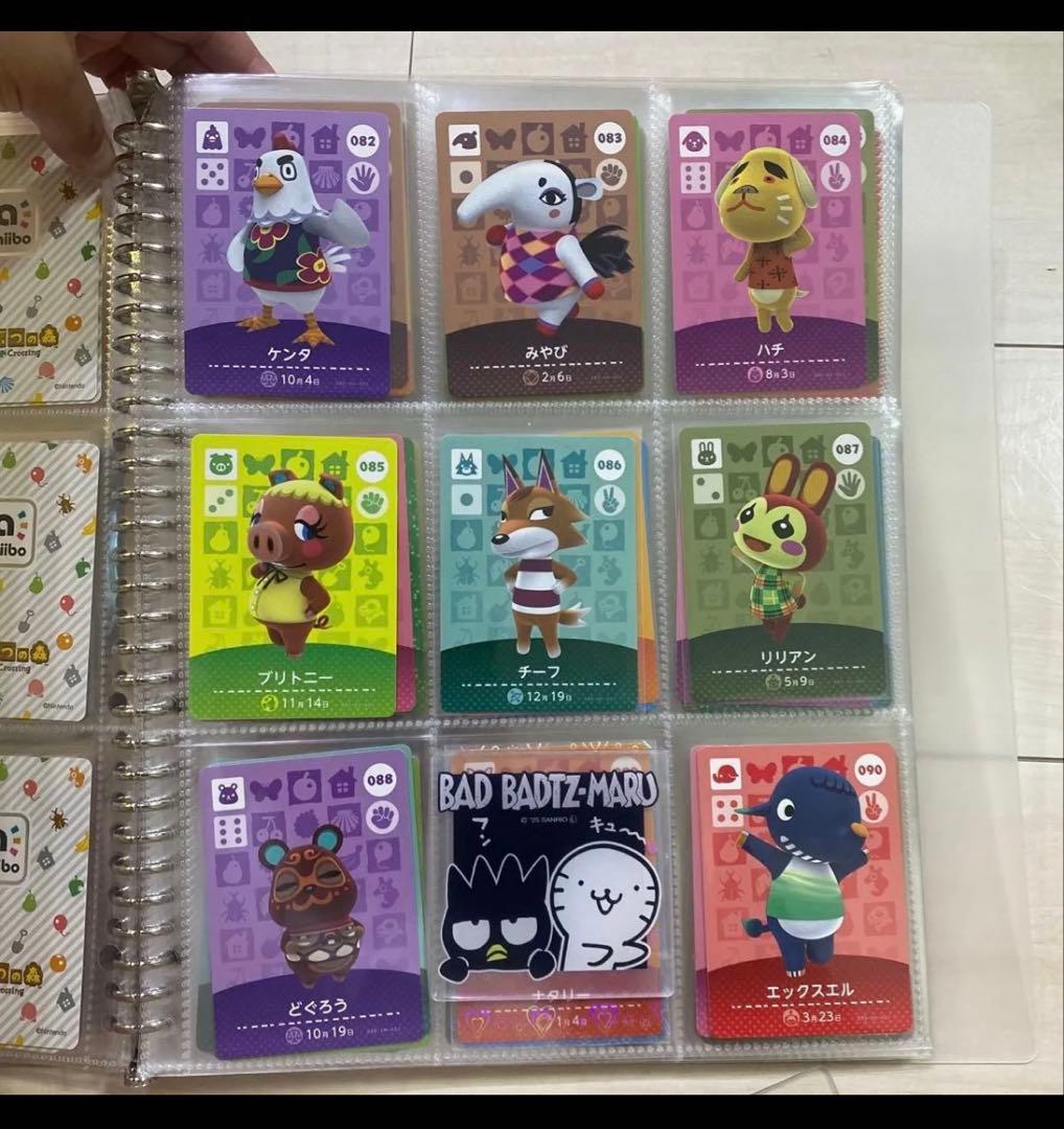 amiibo カード 第1弾 あつ森 どう森 96枚セット ビンタ リリアン