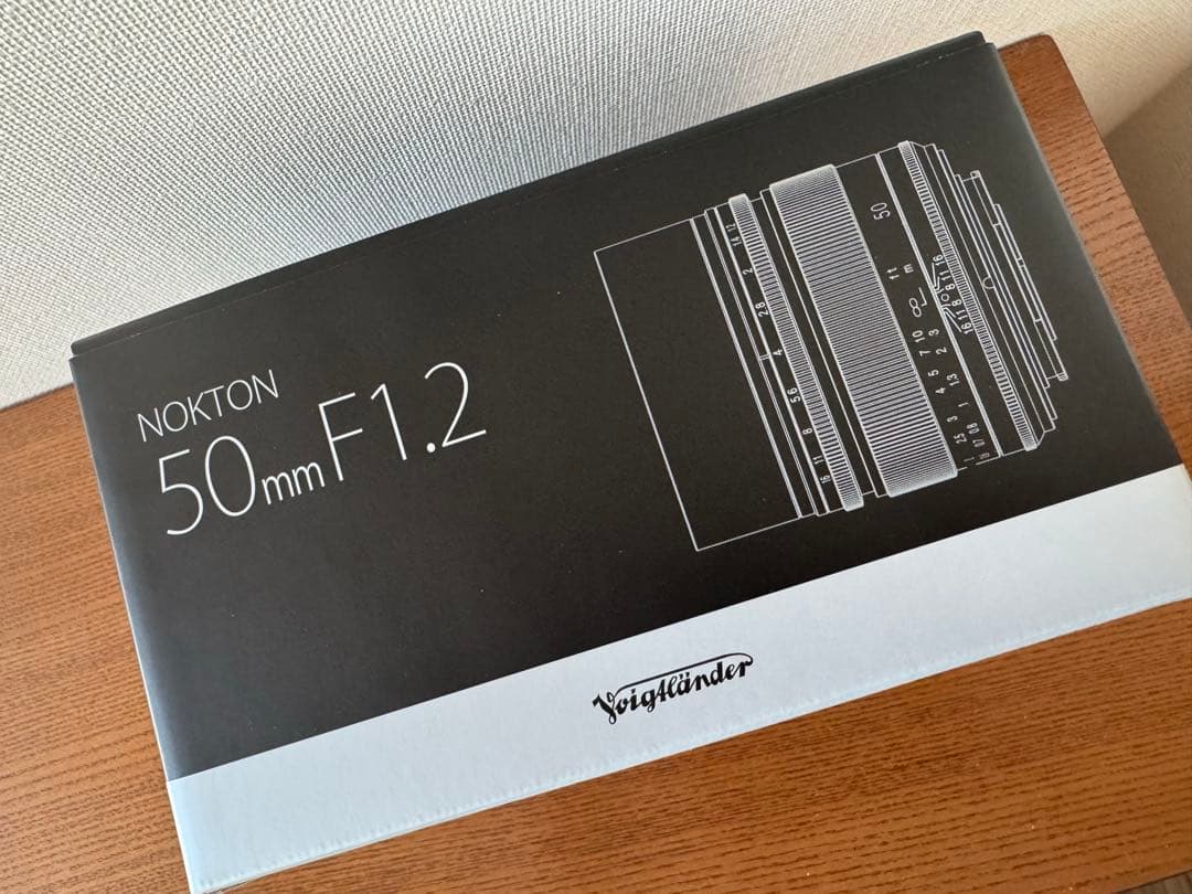 新品未使用　フォクトレンダー NOKTON 50mm F1.2 X-mount