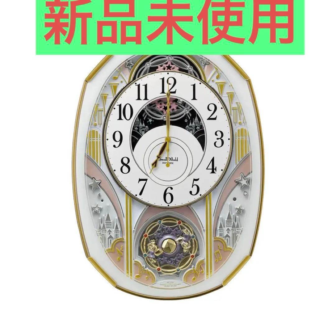 【新品】リズム からくり時計 スモールワールドノエル　4MN551RH03