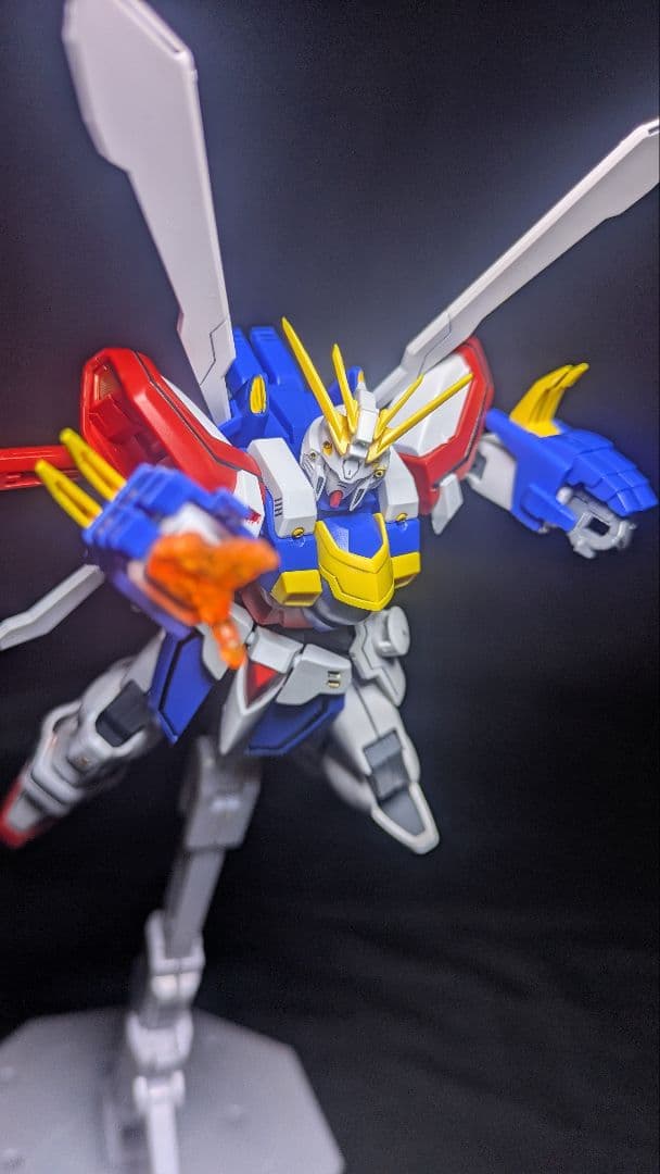 HG 塗装済 ゴッドガンダム シャイニングガンダム ガンプラ Gガンダム