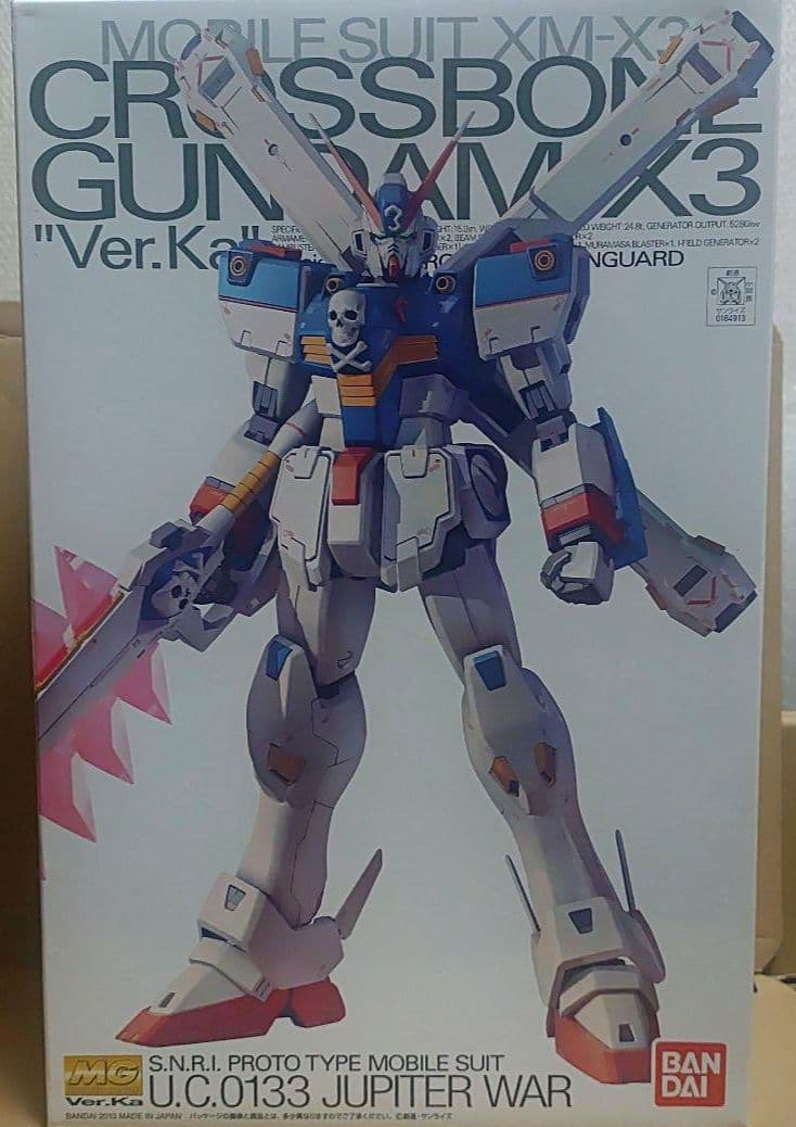 ＭＧ クロスボーンガンダム Ver.Ka　X0〜X3　4体SET