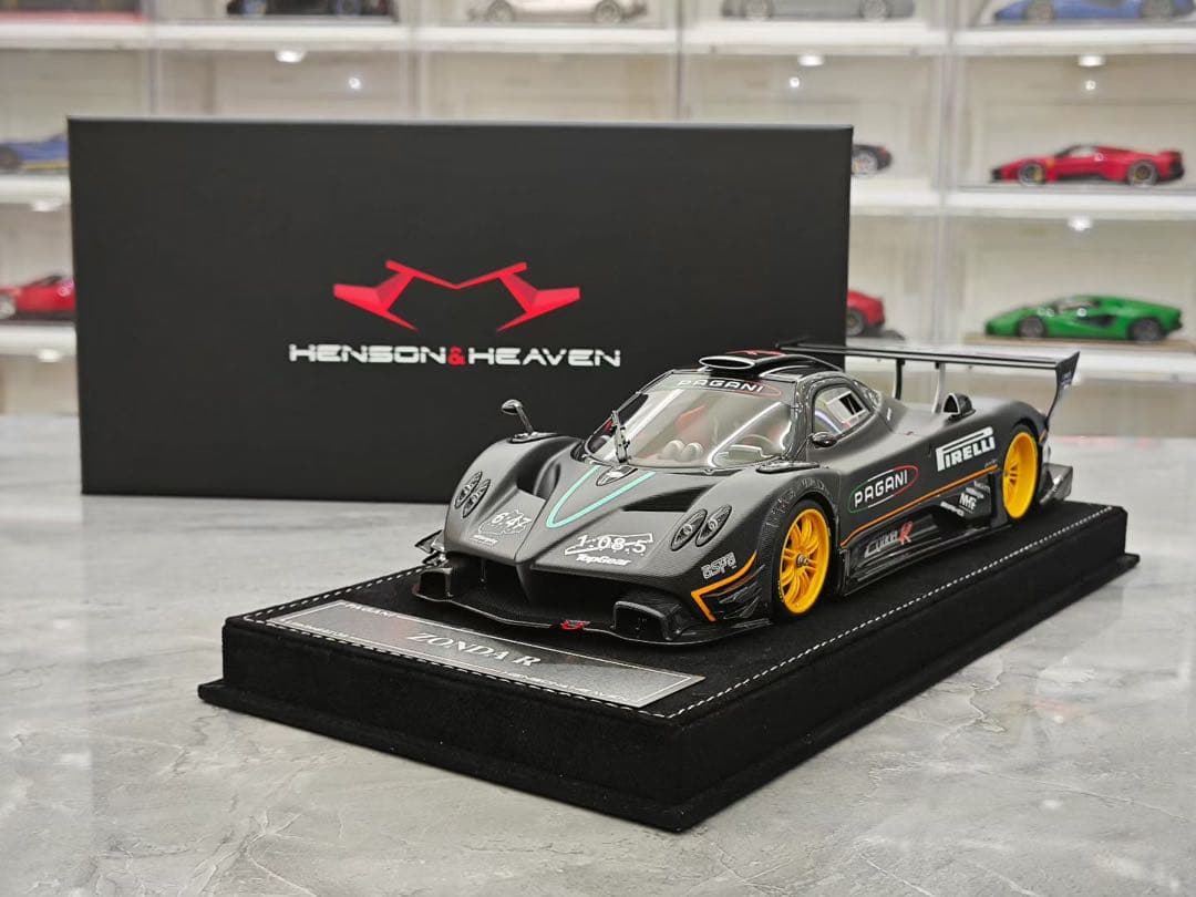 新発売 入手困難 HH モデル 1/18 パガーニ Zonda R ミニカー