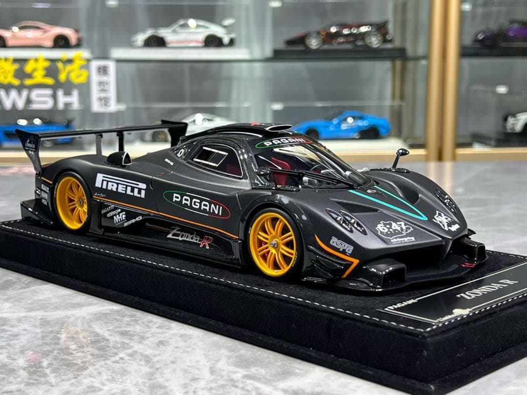 新発売 入手困難 HH モデル 1/18 パガーニ Zonda R ミニカー