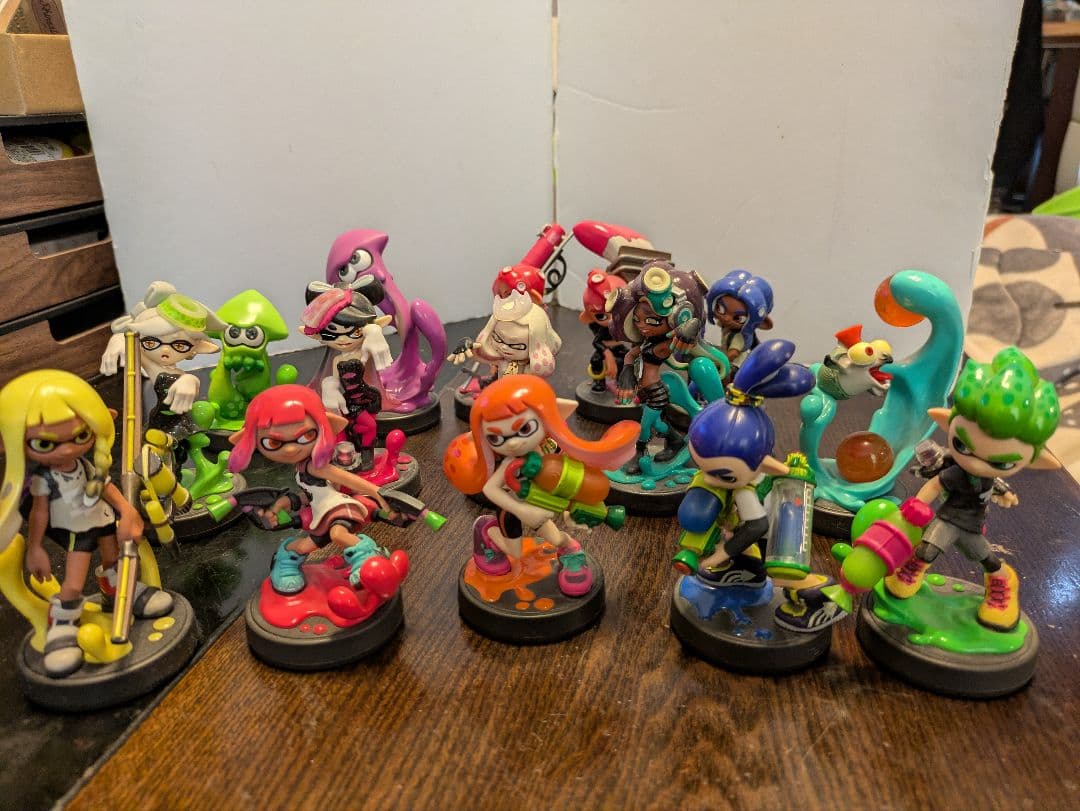 【送料込み・即日発送】アミーボ スプラトゥーン 15体セット