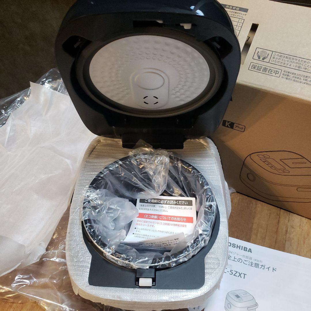 東芝 TOSHIBA 炊飯器 RC-5ZXT 3合 2025年11月購入