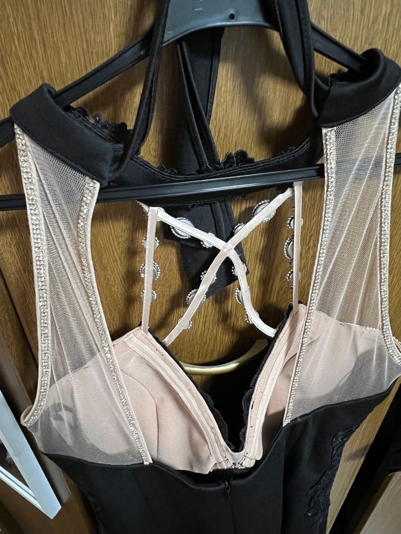 suger ROBE de FLEURS Glossy ストレッチキャバドレス