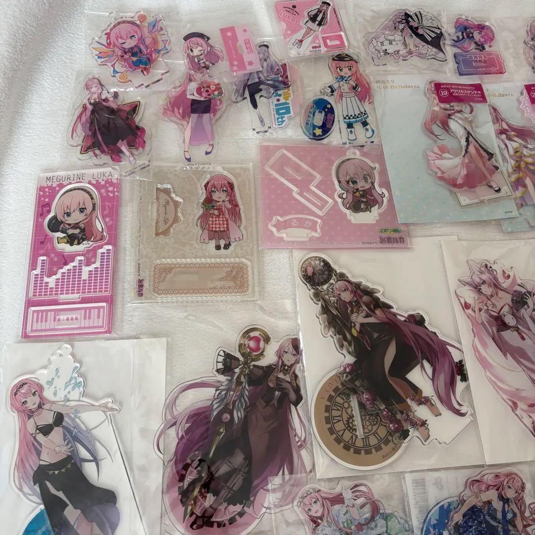 巡音ルカ グッズ アクリルスタンド アクリルコースター セット