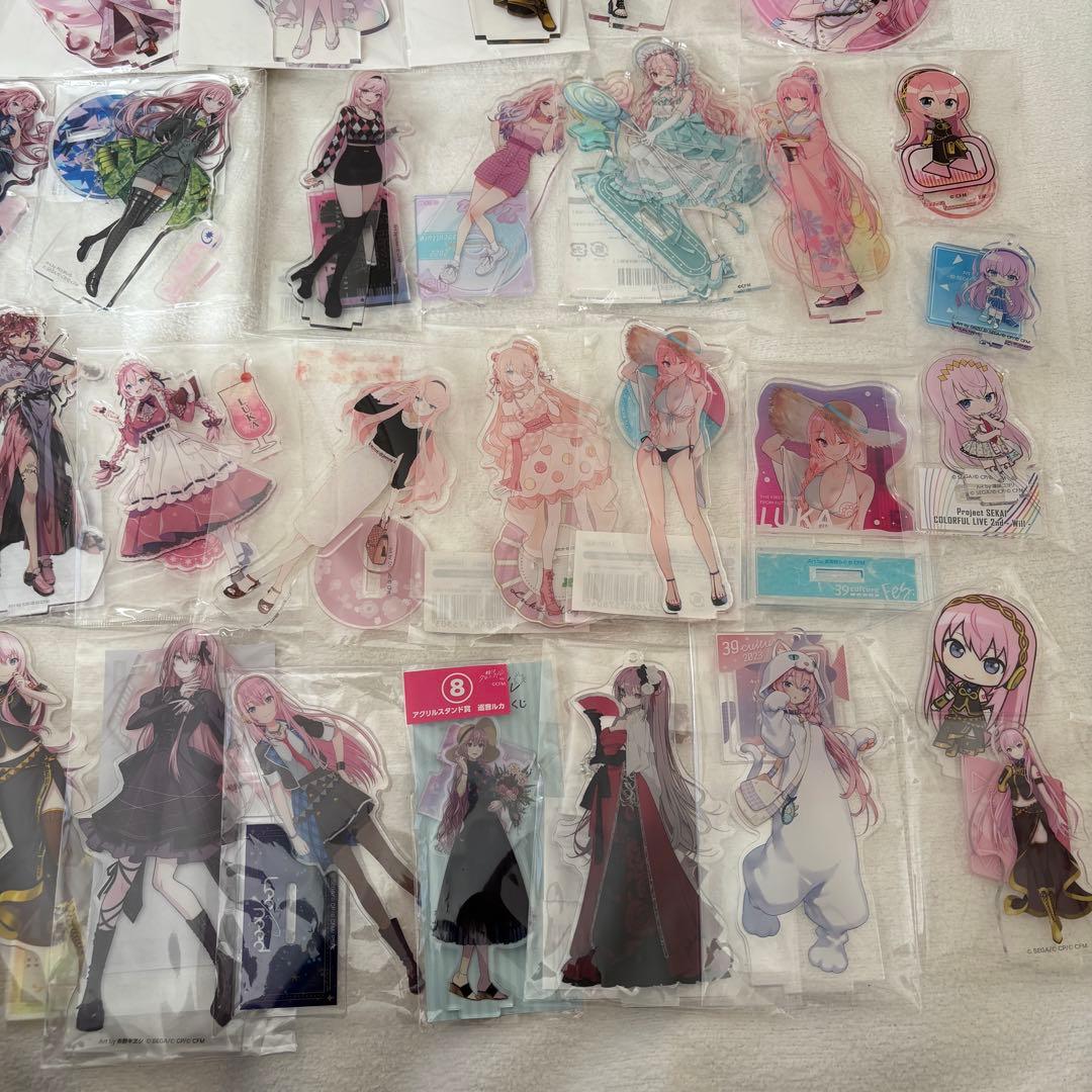 巡音ルカ グッズ アクリルスタンド アクリルコースター セット