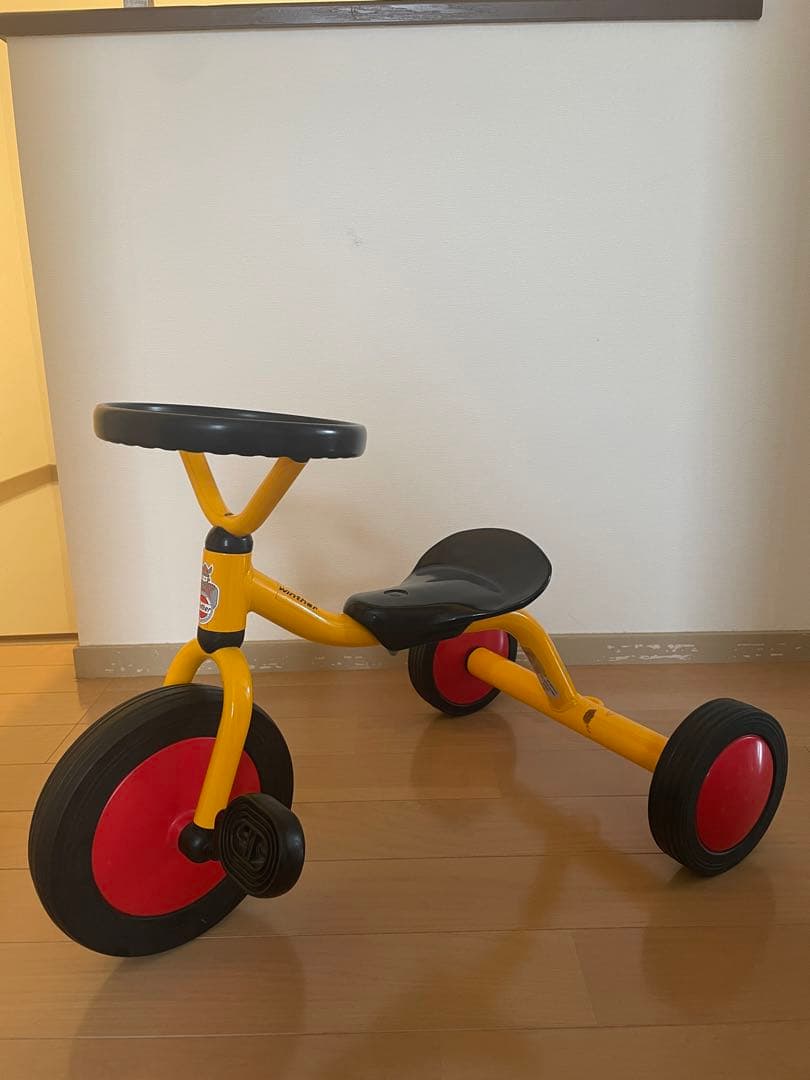 ボーネルンド三輪車　室内使用