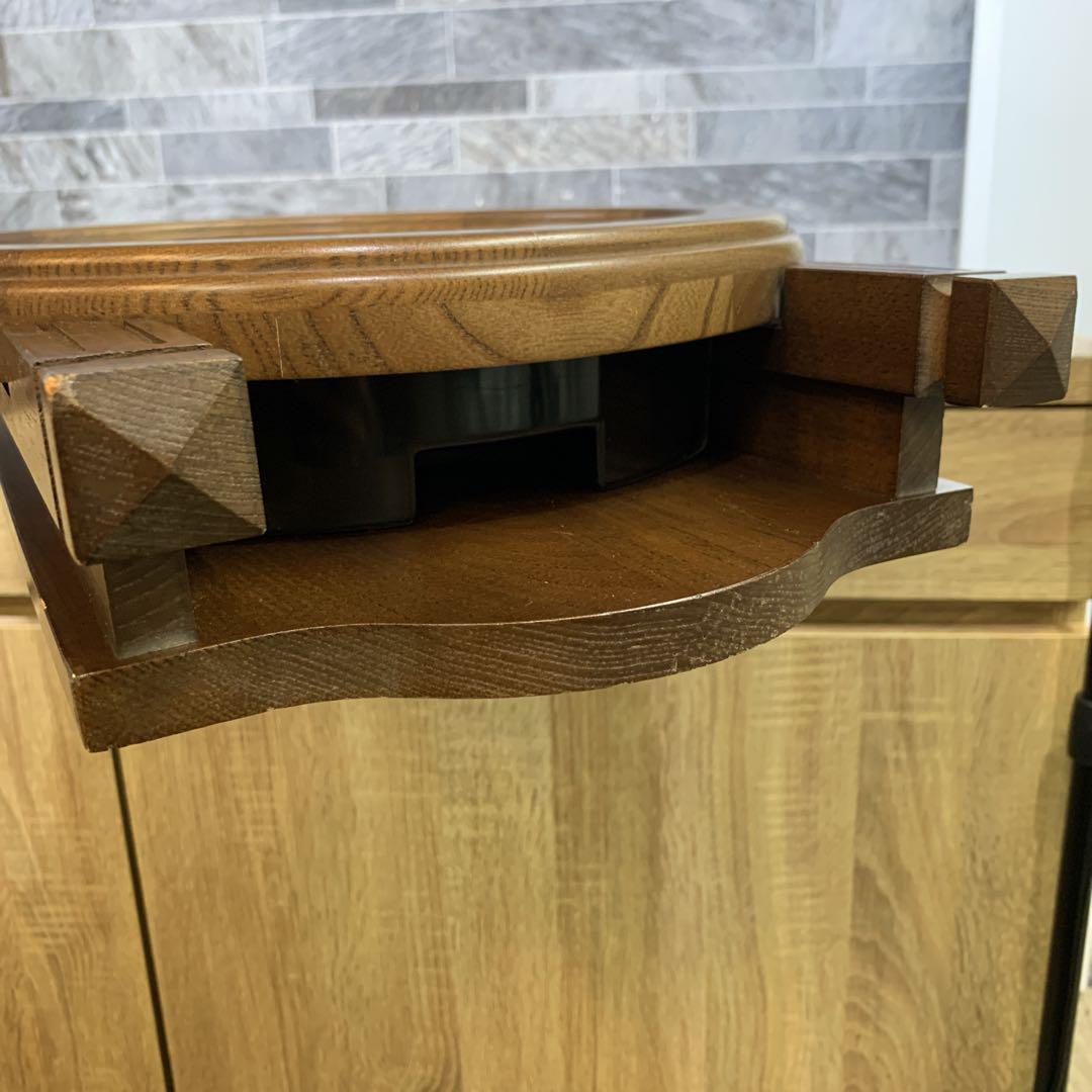 ビンテージ時計　柱時計　SEIKO　木製　大型振り子時計　時報付　PJ501B