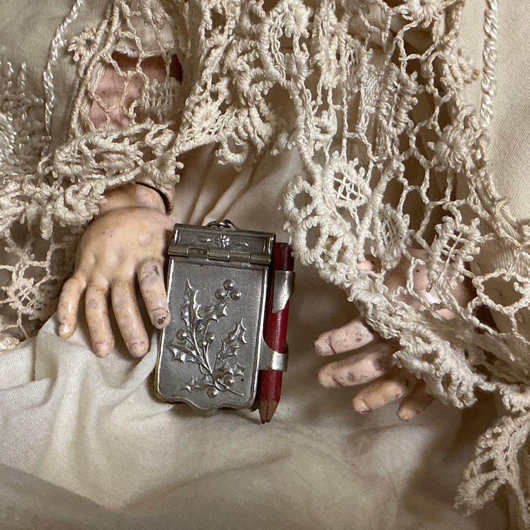 【３】♪超希少♪　ミニチュア　フランスアンティーク　カルネドバル　ビスクドール