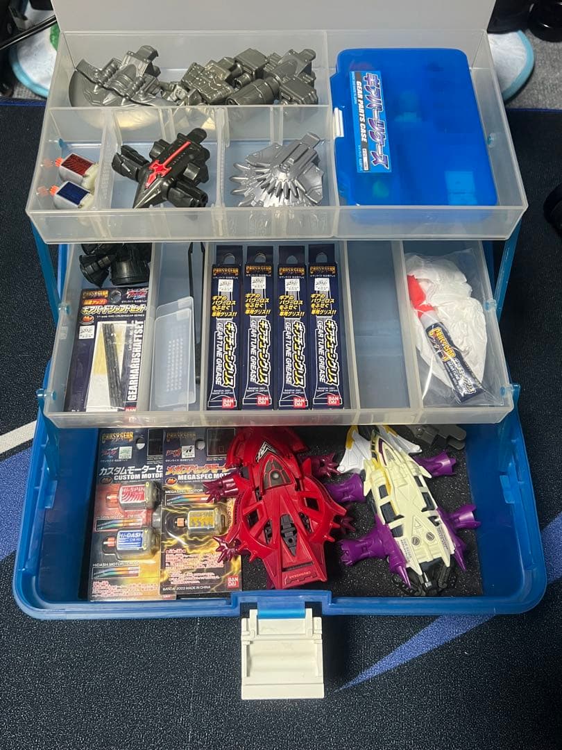 C*a様 クラッシュギア 収納ボックス 整備パーツ　ボルトグレネード&アークキャ