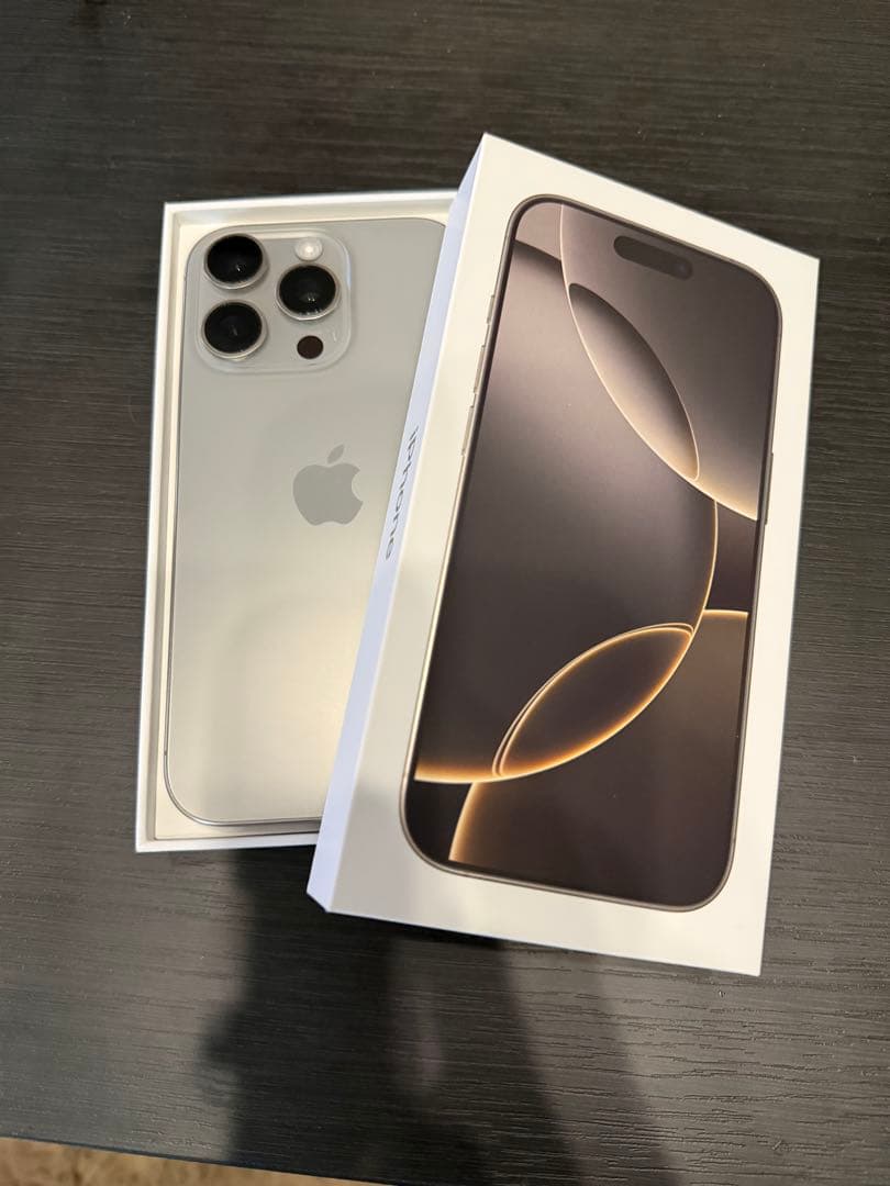 iPhone16Pro 512G ナチュラルチタニウム