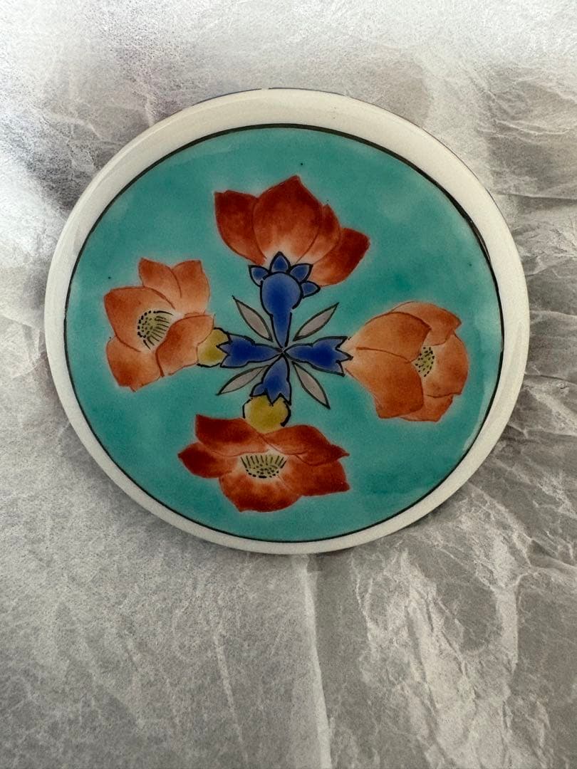 酒井田柿右衛門　濁手　香合