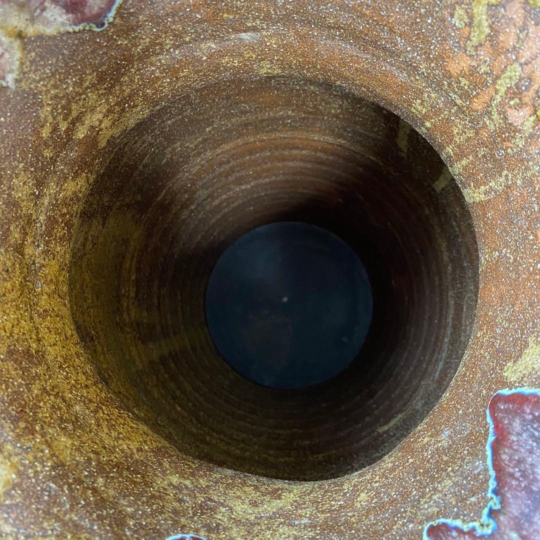 信楽焼　傘立て　壷